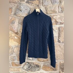 Vintage 90s POLO by Ralph Lauren cashmere wool cableknit